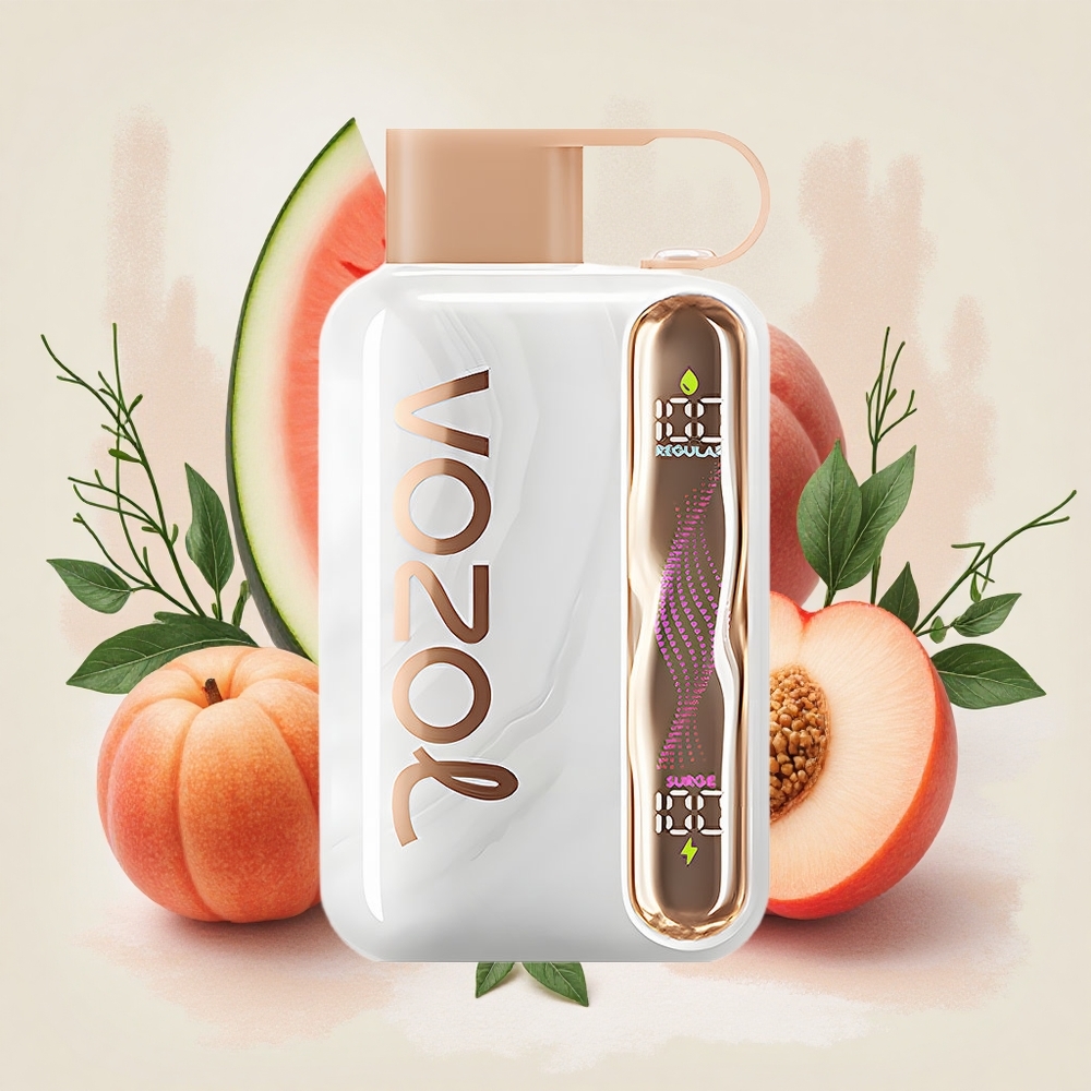 VOZOL STAR 40000パフ ストローメロン桃 1000mAh Type-C Japan vape