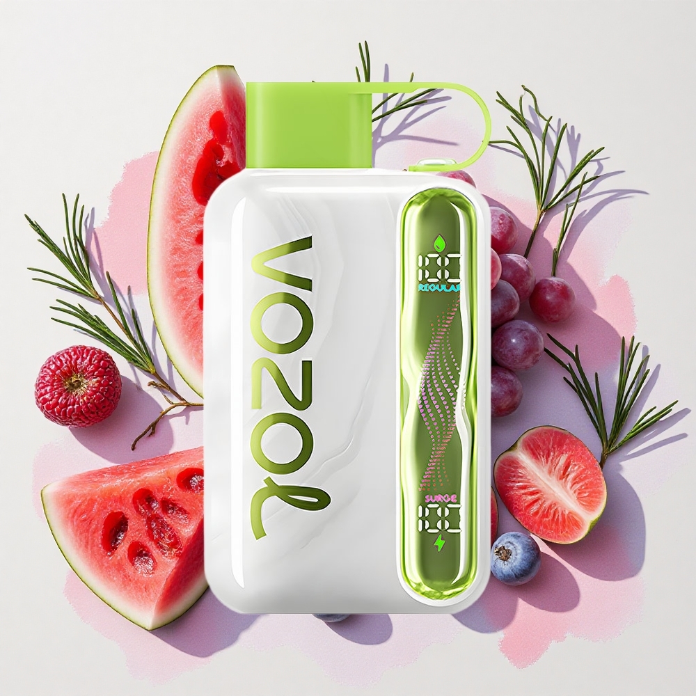 VOZOL STAR 40000パフ スイカグレープボイセンベリー 1000mAh Type-C Japan vape