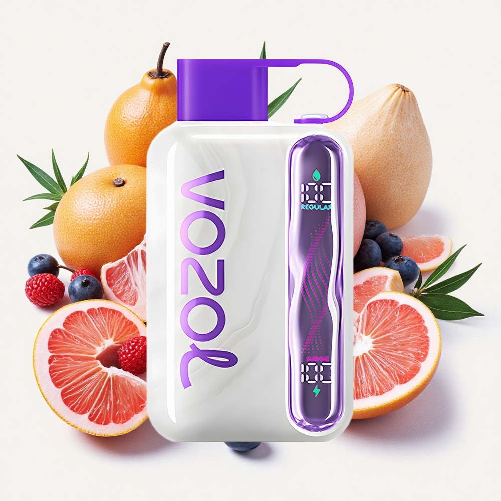 VOZOL STAR 40000 Puffs チェリモヤ・グレープフルーツ・ベリー Japan vape バッテリー容量1000mAh 最大40000プッフ