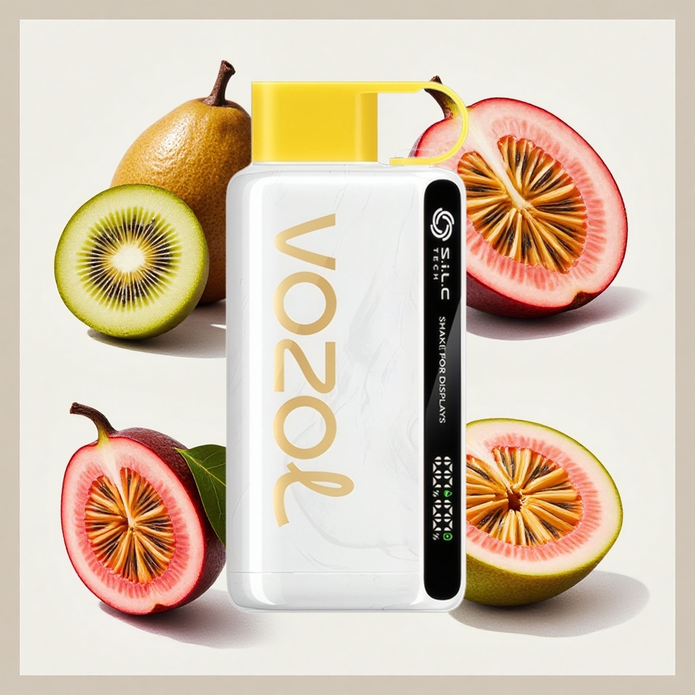 VOZOL STAR 9000/12000 使い捨てベイプ キウイパッションフルーツグアバ 30%高速充電 Japan vape