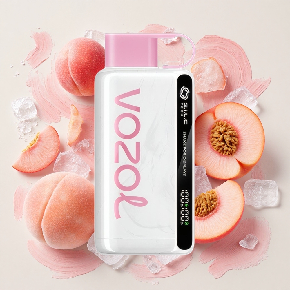 VOZOL STAR 9000/12000 使い捨てベイプ ピーチアイス Japan vape