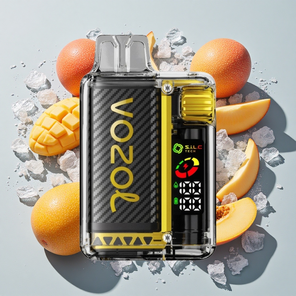 VOZOL Vista 20000 Puffs マンゴーアイス 650mAh充電式 OLEDスクリーン Japan vape