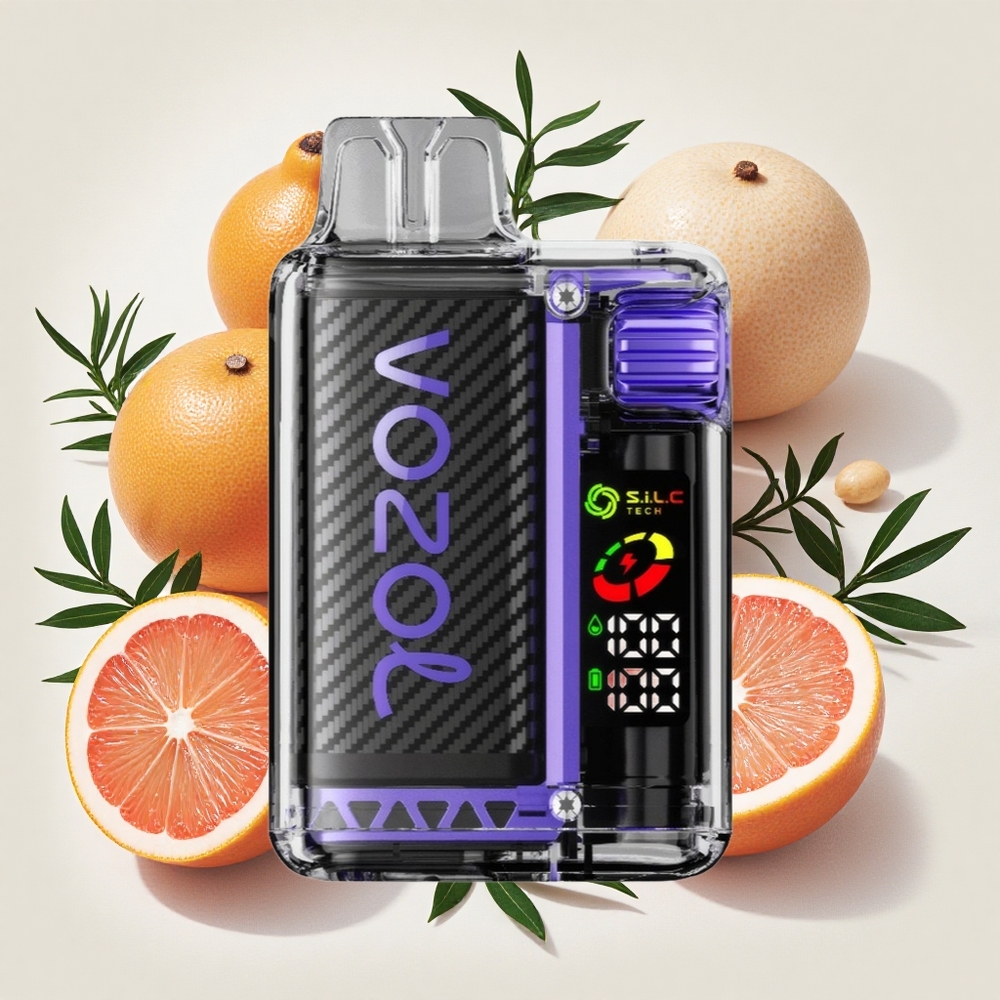 VOZOL Vista 20000 Puffs エルダーフラワーグレープフルーツ リサイクル可能 ECO素材 Japan vape