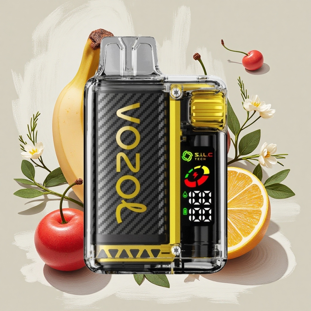 VOZOL Vista 20000 Puffs ドラゴンフルーツ・バナナ・チェリー リサイクル可能エコ素材 Japan vape