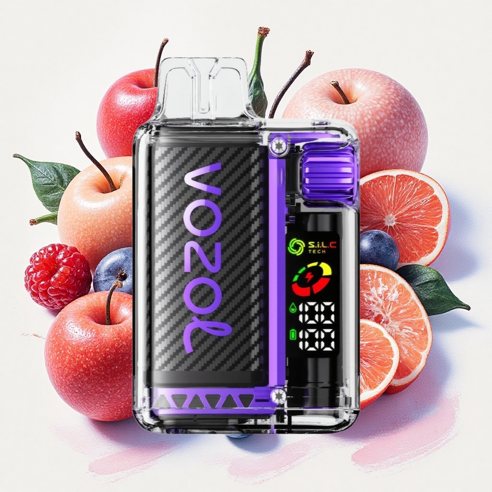 VOZOL Vista 20000 Puffs ミックスベリーリサイクル素材 OLEDスクリーン Japan vape
