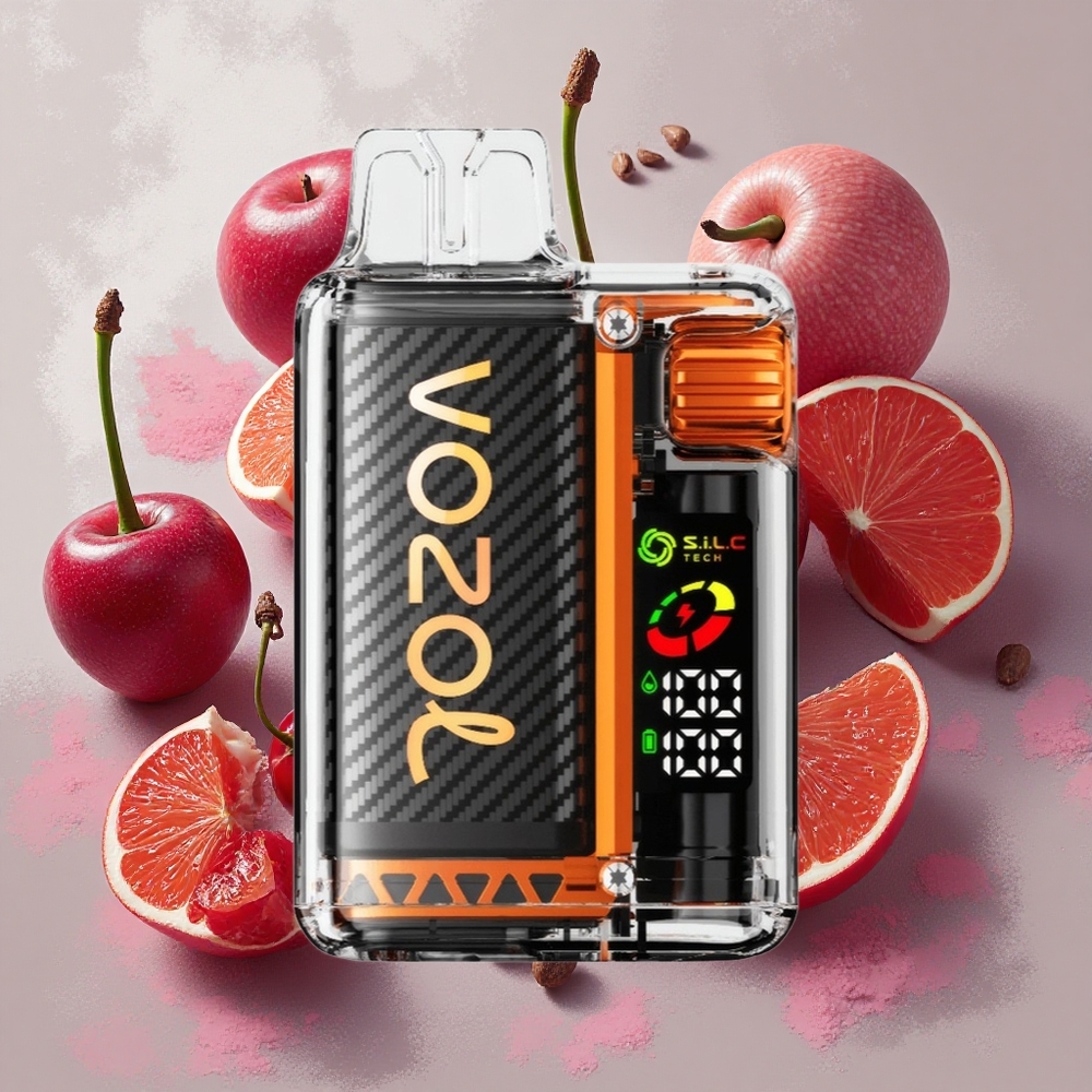 VOZOL Vista 20000 Puffs チェリーコーラ S.i.L.C Techデュアルメッシュコイル Japan vape